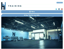 Tablet Screenshot of h4-training.com